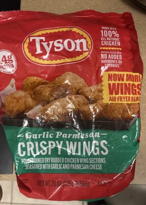 Garlic Parm Crispy Wings