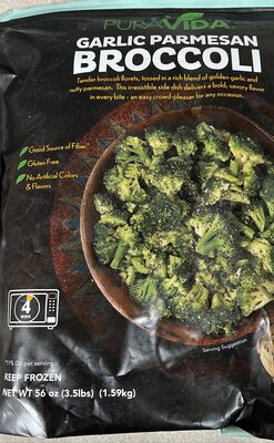 Garlic Parmesan broccoli