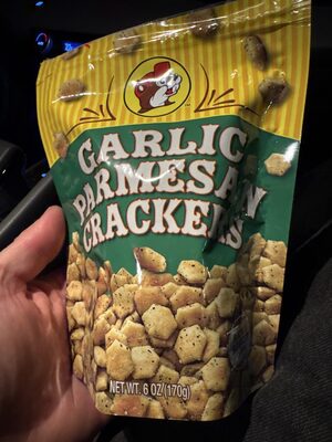 Garlic Parmesan Crackers