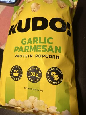 Garlic Parmesan Protein Popcorn