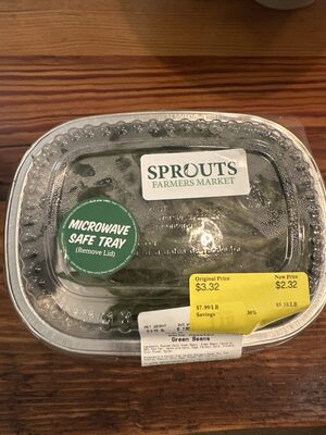 Garlic roasted green beans