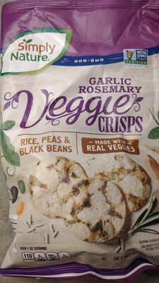 Garlic Rosemary Veggie Crisps