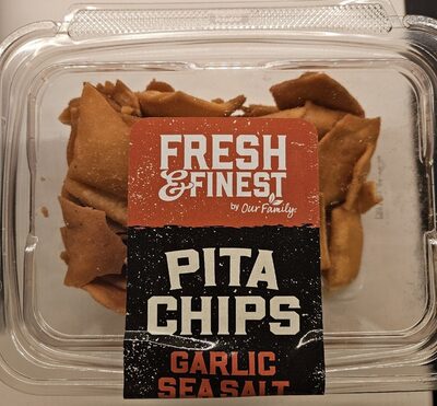 Garlic Sea Salt Pita Chips