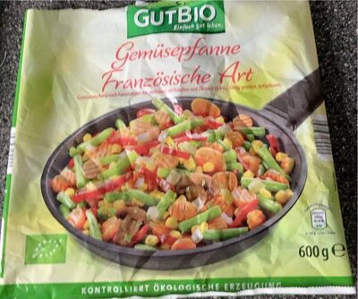 Gemüsepfanne Französische Arr