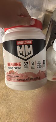 GENUINE PROTEIN POWDER STRAWBERRIES 'N CRÈME