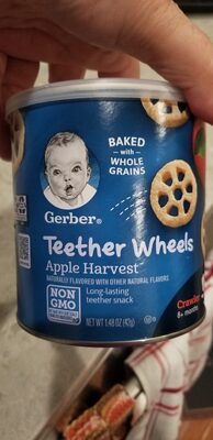 Gerber teether wheels apple harvest