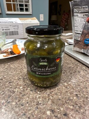 German style cornichons