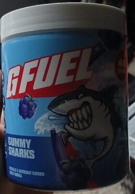 Gfuel Gummy Sharks Pre-Workout
