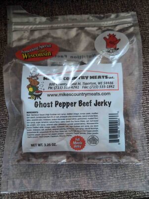 Ghost pepper beef jerky