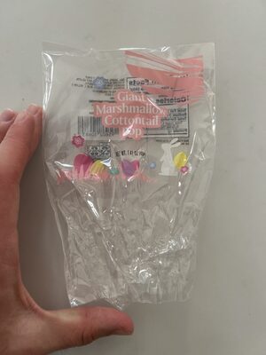 Giant Marshmallow Cottontail Pop