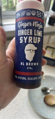 GINGER LIME SYRUP