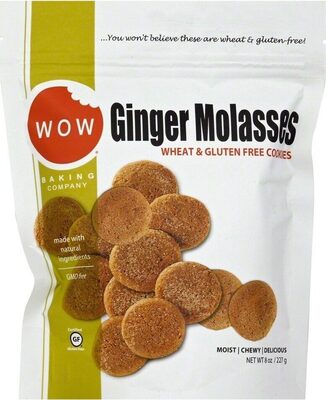 Ginger molasses cookies