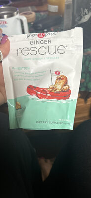 Ginger Rescue Hard Ginger Lozenges
