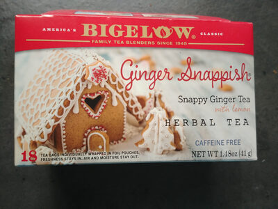 Ginger Snappish Tea