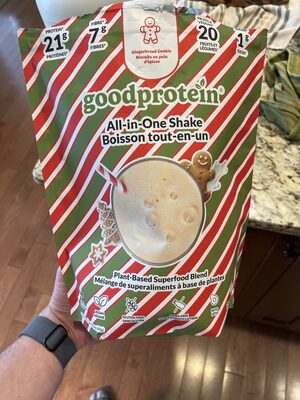 Gingerbread Protein Shake
