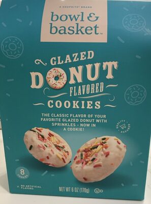 Glazed Donut Flavored Cookies
