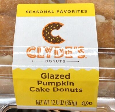 Glazed Pumpkin Cake Donuts, Glazed Pumpkin