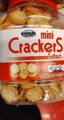 Global brands, the original cracker tub, salted