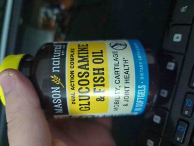 Glucosamine and fish oil