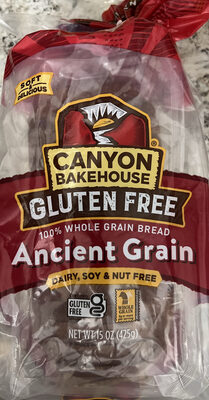 Gluten Free 100% Whole Grain Bread Ancient Grain