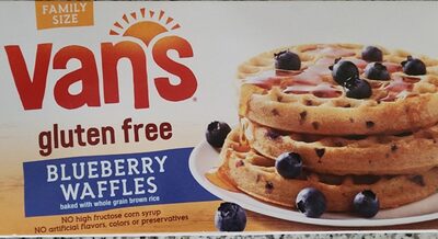 Gluten Free Blueberry Waffles