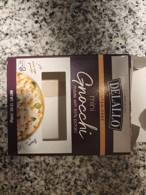 Gluten free mini gnocchi