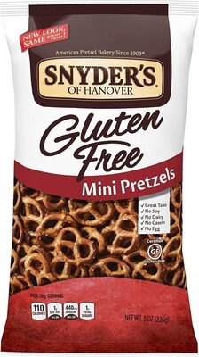 Gluten free mini pretzels