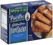 Gluten free panko breaded fish sticks