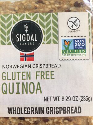 Gluten Free Quinoa Wholegrain Crispbread