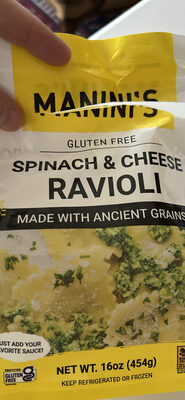 Gluten Free Spinach And Cheese Ravioli