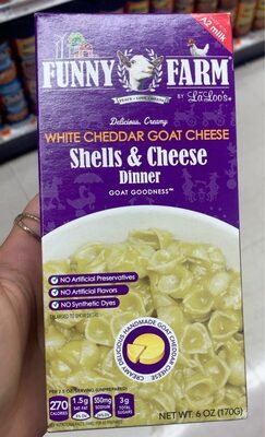 Goat White Cheddar Shells & Cheese