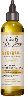Goddess Strength Scalp Oil and Hair Oil Deep Treatment with Castor Oil for Breakage Prone Hair