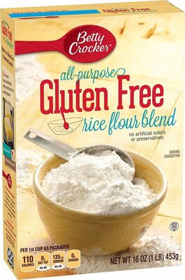 Gold medal gluten free rice flour blend flour box