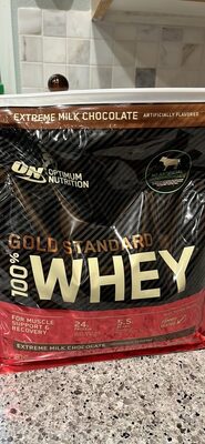 Gold Standard 100% Whey Extreme Milk Chocolate Protein Powder Drink Mix