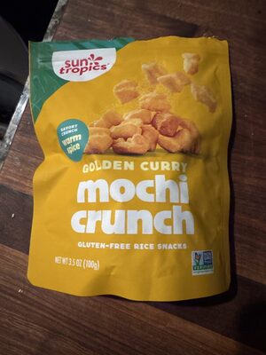 Golden Curry Mochi Crunch Rice Snacks