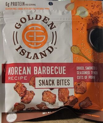 Golden Island korean barbecue snack bites