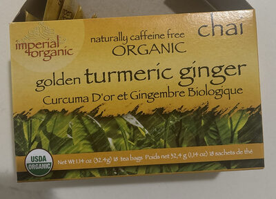 Golden Turmeric Ginger Chai