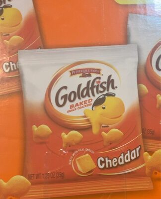 Goldfish Baked Snack Crackers, Cheddar