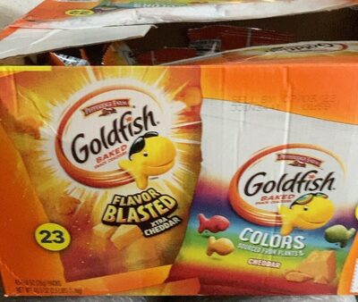 Goldfish Baked Snack Crackers, On The Go Packs