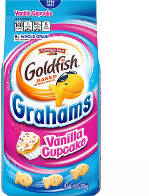 Goldfish Grahams, Vanilla Cupcake