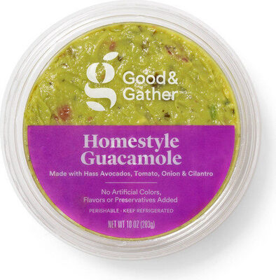 Good & gather homestyle guacamole