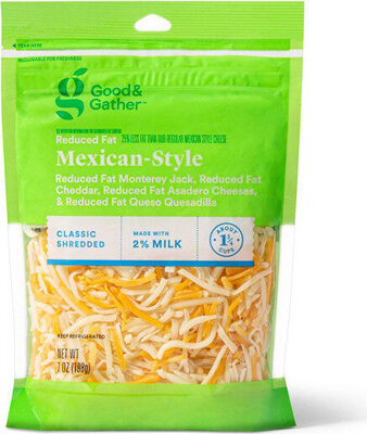 Good & gather mexican style classic shredded