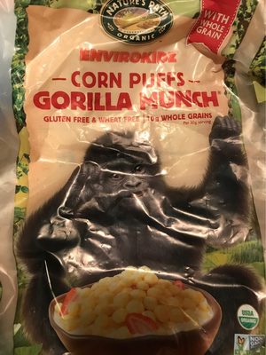 Gorilla Munch Corn Puffs Cereal