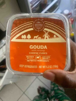 Gouda With Caraway Cheese Cubes