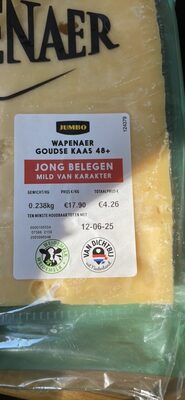 Goudse kaas 48+ Jong belegen