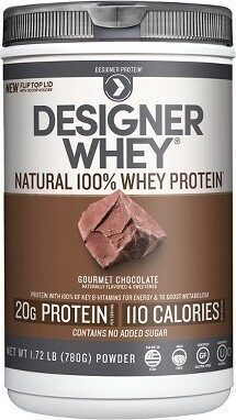 Gourmet Chocolate Natural 100% Whey Protein Powder