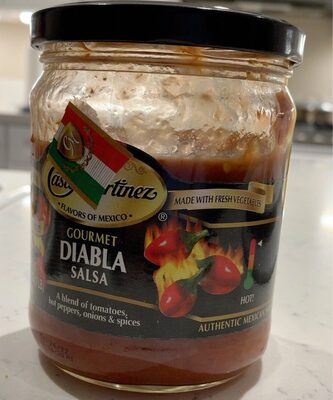 Gourmet diabla salsa hot