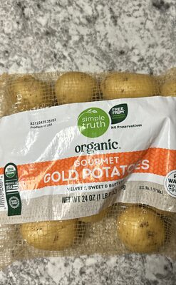 Gourmet gold potatoes
