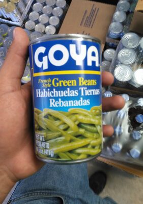 Goya, green beans, french style