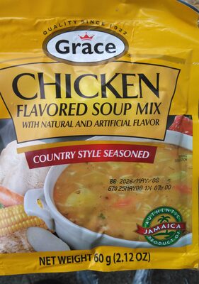 Grace, soup mix, chicken, chicken